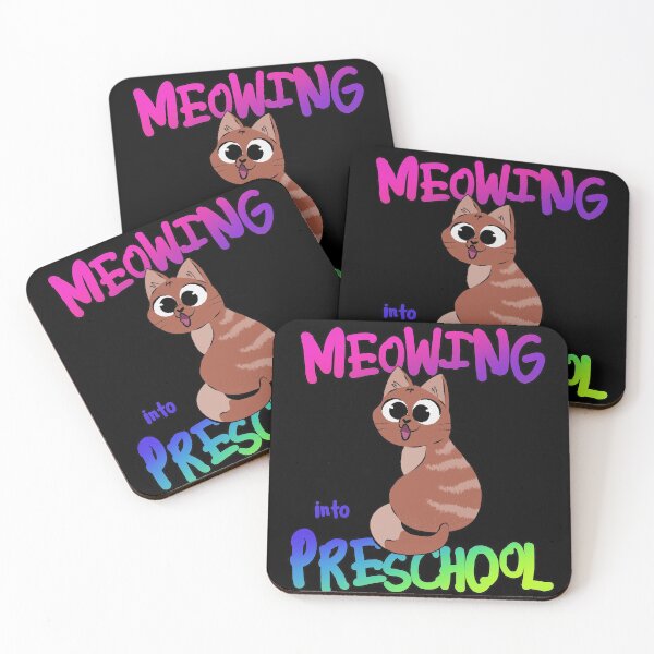 Item preview, Meowing Into Preschool designed and sold by FoxCodeCreation.