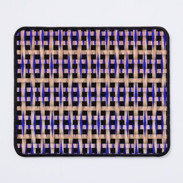Item preview, Wooden Weave With Blue Pattern designed and sold by MarkUK97.