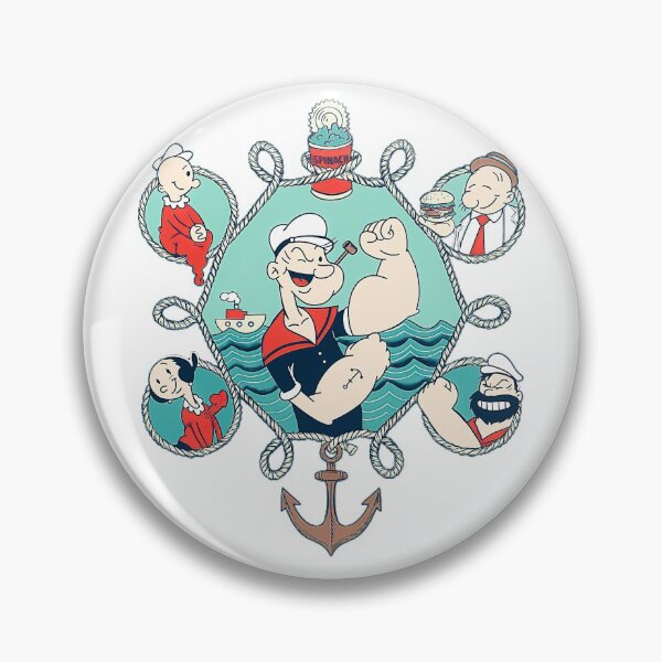 Item preview, Popeye circles designed and sold by Anhtran511.
