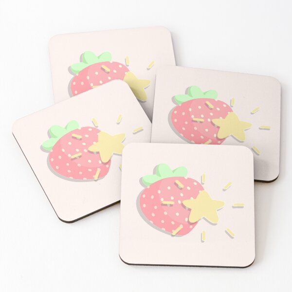 Item preview, Stars and Strawberries designed and sold by Kyna Arts.