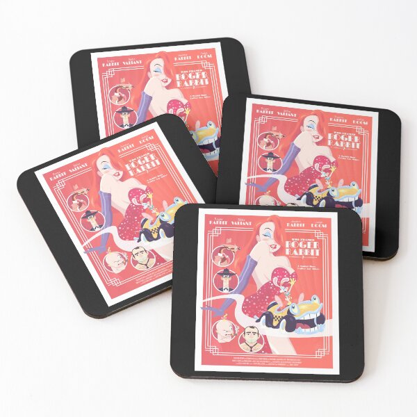 Item preview, Who Framed Roger Rabbit pink cover designed and sold by DorseyJameJulia.
