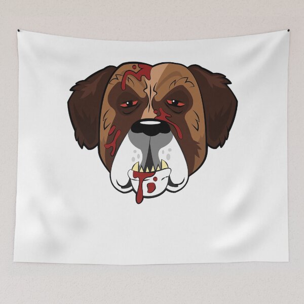 Item preview, Cujo Dog - Stephen King - Halloween Clutches Play Please Step Kin designed and sold by DogStephenCook.