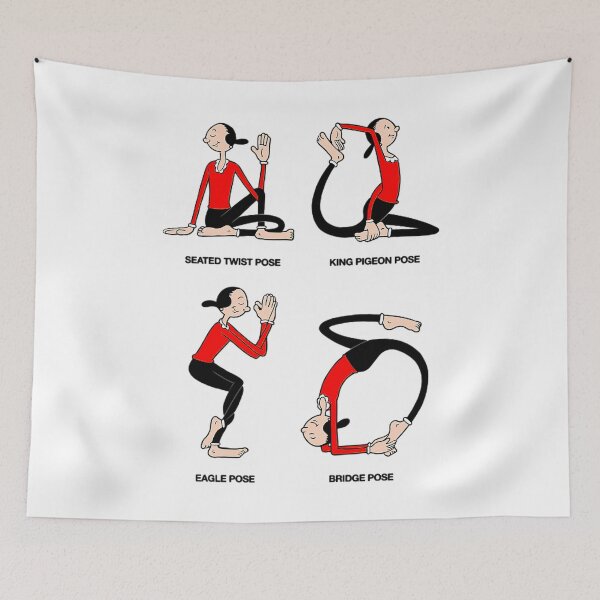 Item preview, Popeye Olive yoga designed and sold by Anhtran511.