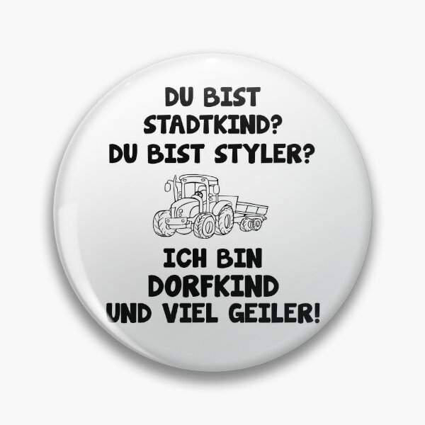 Artikelvorschau, Dorfkind Geiler Als Stadtkind lustiger Spruch entworfen und verkauft von Onorato Bellgardt.