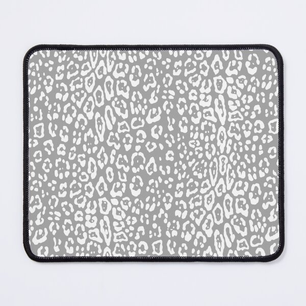 Item preview, Modern, lepard pattern, feline, big cat, animal print, grey, white designed and sold by Svitac.