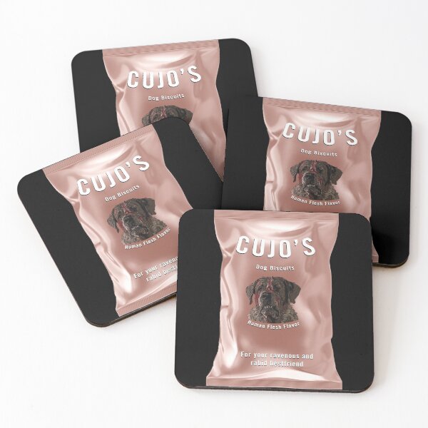 Item preview, Cujo Dog - Stephen King - Halloween Clutches Play Please biscuits designed and sold by DogStephenCook.