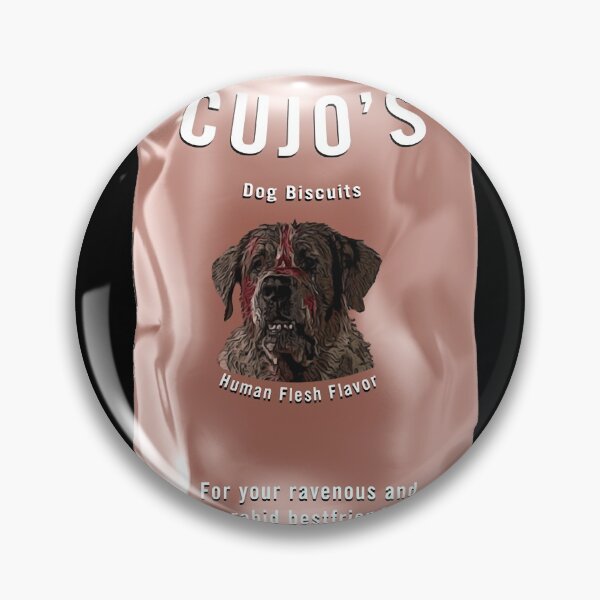 Item preview, Cujo Dog - Stephen King - Halloween Clutches Play Please biscuits designed and sold by DogStephenCook.
