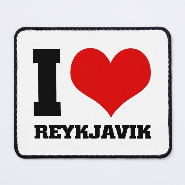 Item preview, I love REYKJAVIK designed and sold by Thestarrysky.