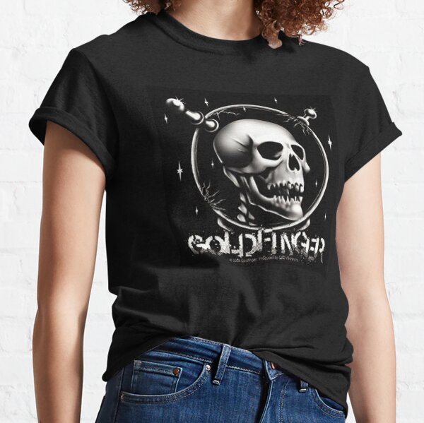 stareing skull in angkasa Classic T-Shirt