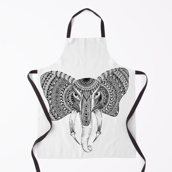 Item preview, Magnificent Elephant Mandala designed and sold by MinArt Illustrations.