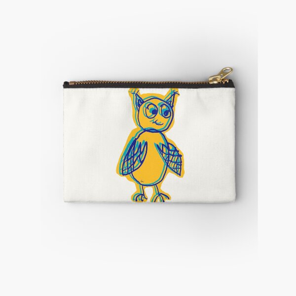 Item preview, owl overlay yellow blue designed and sold by MentaLee.