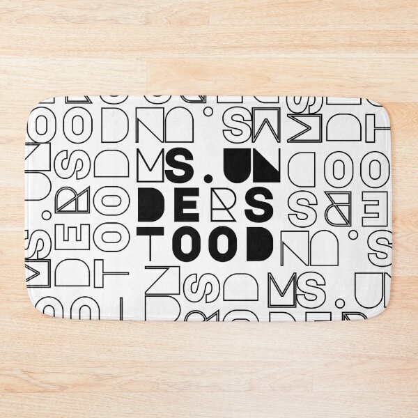 Item preview, MS. UNDERSTOOD TEXT MERCHANDISE by MiraiDesigns designed and sold by miraidesigns.