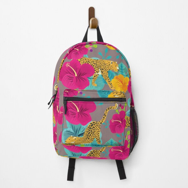 Item preview, Leopards in Hibiscus Forest designed and sold by sunnybunnyhoney.
