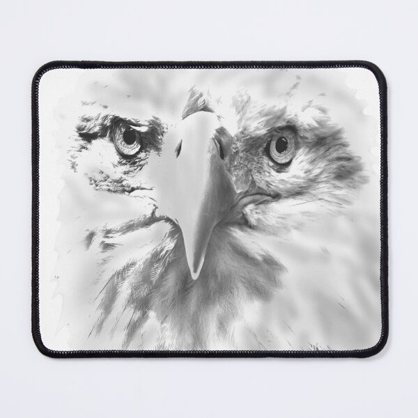 Item preview, Bald Eagle head  as a drawing designed and sold by Dalyndigital Photography.