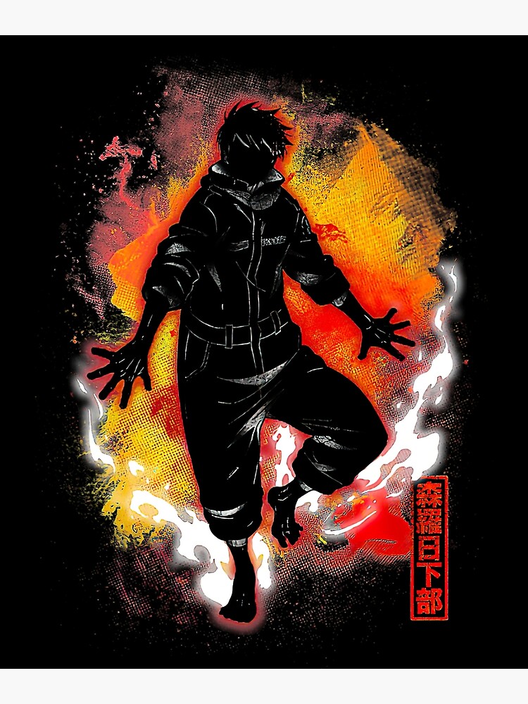 "Enen no Shouboutai" Poster for Sale by Enennn123 | Redbubble