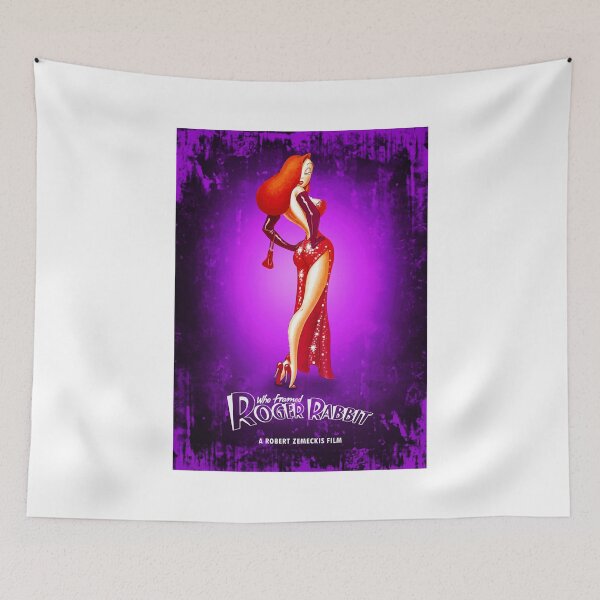 Item preview, Jessica Rabbit purple cover designed and sold by DorseyJameJulia.