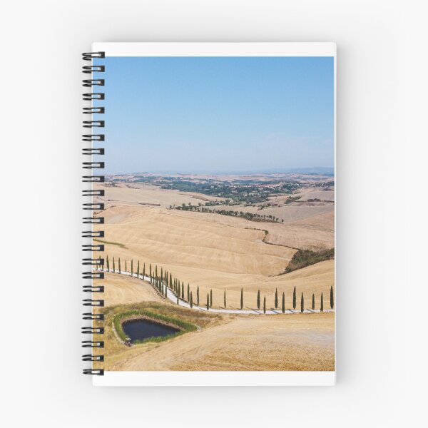 Item preview, Cypress path landscape in Val D Orcia designed and sold by pietrofoto.