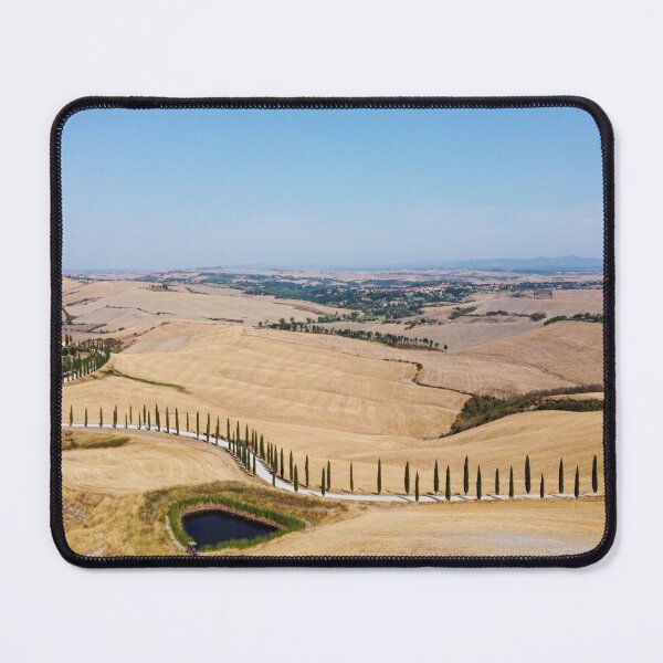 Item preview, Cypress path landscape in Val D Orcia designed and sold by pietrofoto.