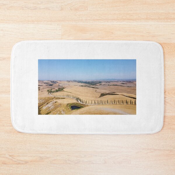 Item preview, Cypress path landscape in Val D Orcia designed and sold by pietrofoto.