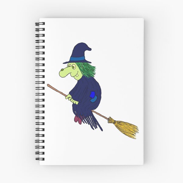 Item preview, Wendolina the Witch - Riding on her Broomstick designed and sold by MATAL.