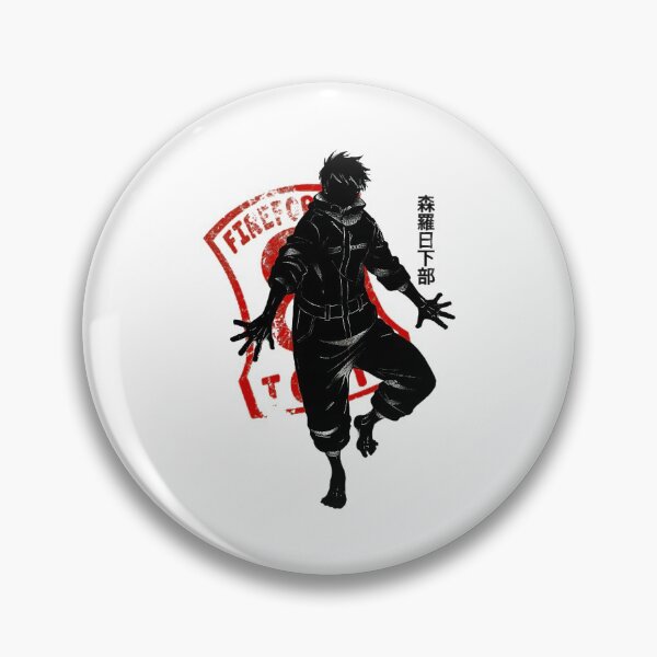 Fire Force Anime badge Enen no Shouboutai Shinra Arthur Boyle Iris Maki Oze  Kotatsu Tamaki Joker Metal Badge Brooch Pins