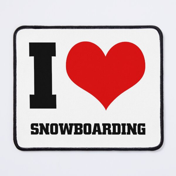 Item preview, I love SNOWBOARDING designed and sold by Thestarrysky.
