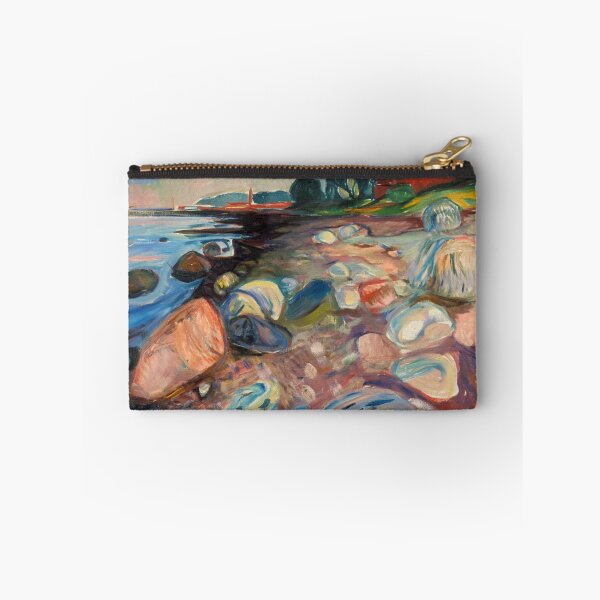 Aperçu de l'œuvre Edvard Munch - Rivage avec Maison Rouge créée et vendue par Vivanne-art.
