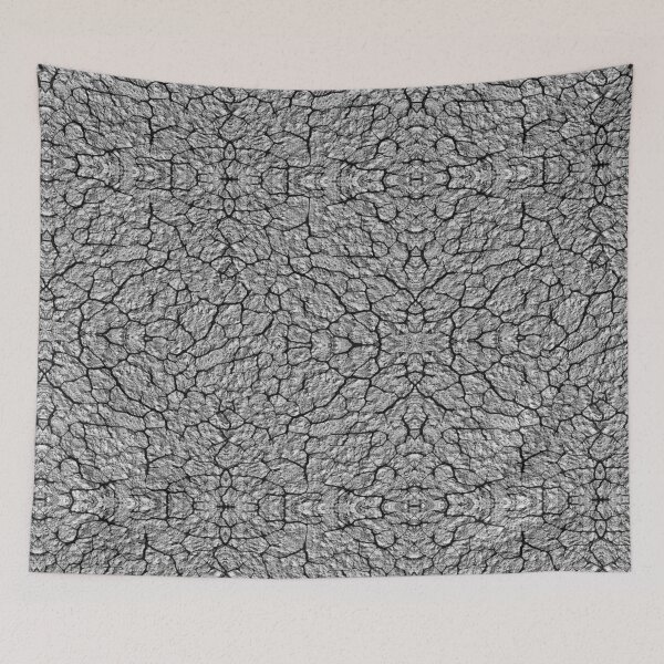 Item preview, Cracked earth in silver designed and sold by TerenceLacey.