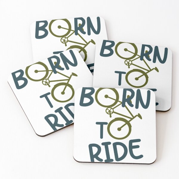 Item preview, Born To Ride Biker Cyclist Bicycle Fun designed and sold by Squeamish92.