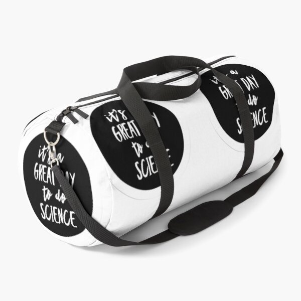 Item preview, It’s a great day to do science in black and white font on white background designed and sold by UncleStuScience.