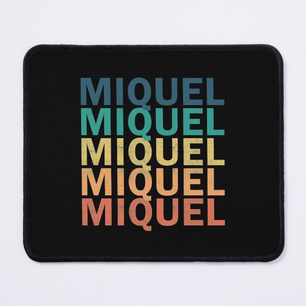 Item preview, Miquel Name T Shirt - Miquel Vintage Retro Miquel Name Gift Item Tee designed and sold by artwigse.