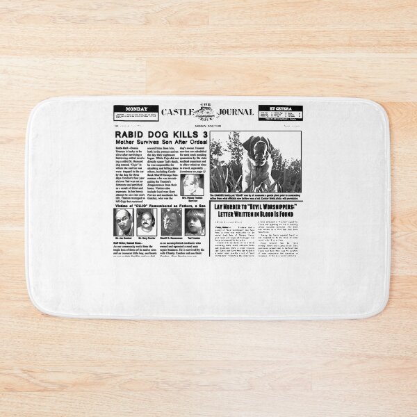 Item preview, Cujo Dog - Stephen King - Halloween Clutches Play Please Dee Newspaper designed and sold by DogStephenCook.