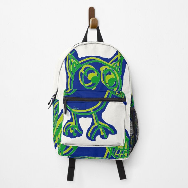 Item preview, owl overlay green blue designed and sold by MentaLee.