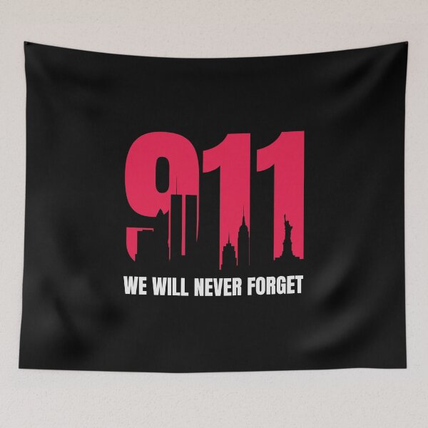 Item preview, 911 WE WILL NEVER FORGET ▶ ️ PATRIOT DAY ◀ ️ designed and sold by KHAOTICSHOP.
