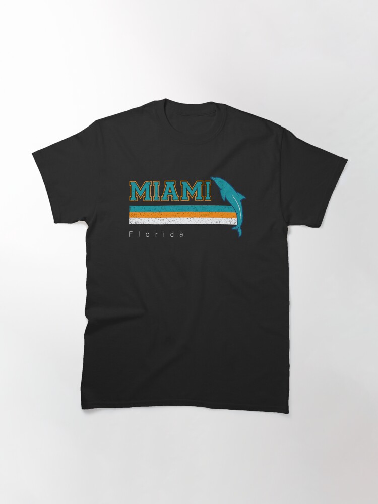 Vintage Dolphin Football Shirt Miami Dolphins Fan Gifts - Happy Place for  Music Lovers