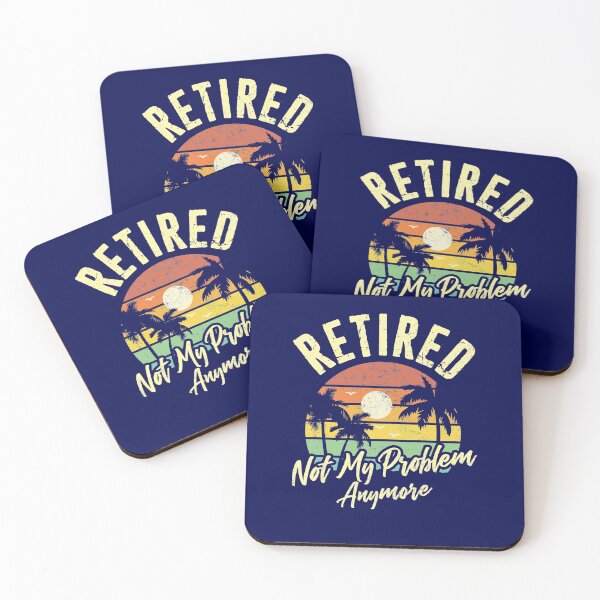 Item preview, Retired Distressed Retro Vintage Distressed Sunset Not My Problem Anymore  designed and sold by niftee.