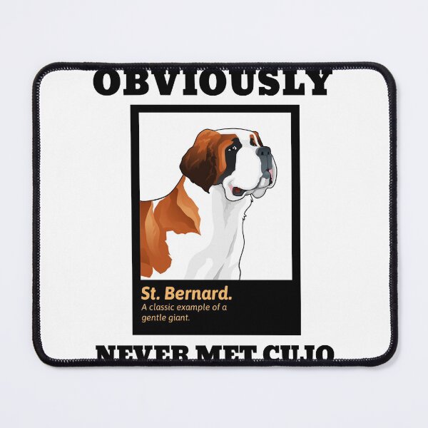 Item preview, IRONIC Cujo Dog - Stephen King - Halloween Clutches Play Please designed and sold by DogStephenCook.