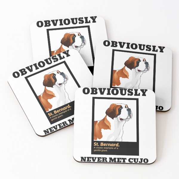 Item preview, IRONIC Cujo Dog - Stephen King - Halloween Clutches Play Please designed and sold by DogStephenCook.