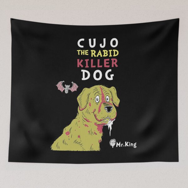 Item preview, THE RABID KILLER Cujo Dog - Stephen King - Halloween Clutches Play Please designed and sold by DogStephenCook.