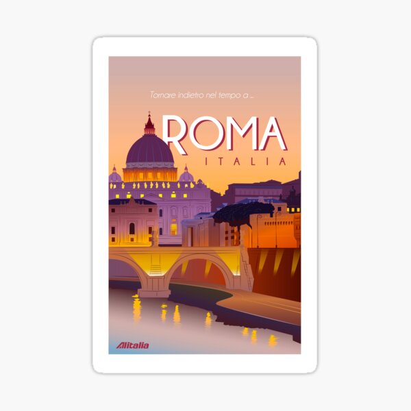 Item preview, Travel poster. Rome Italy designed and sold by likiska.