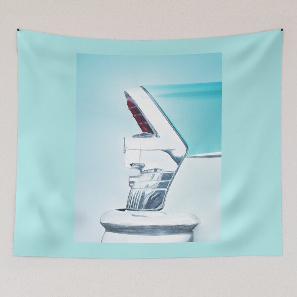 Item preview, US American classic car 1955 Century tail fin abstract designed and sold by Beate Gube.