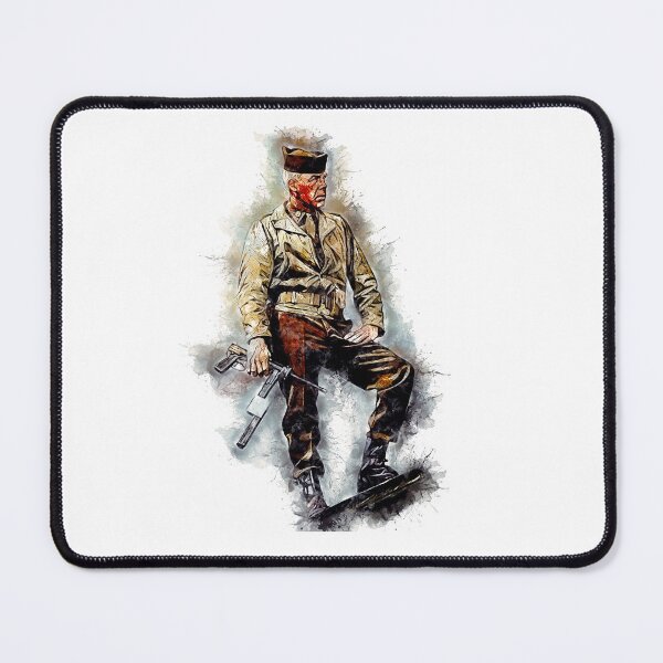 Item preview, Lee Marvin Unique World War 2 Movie Watercolor Portrait designed and sold by Naumovski.