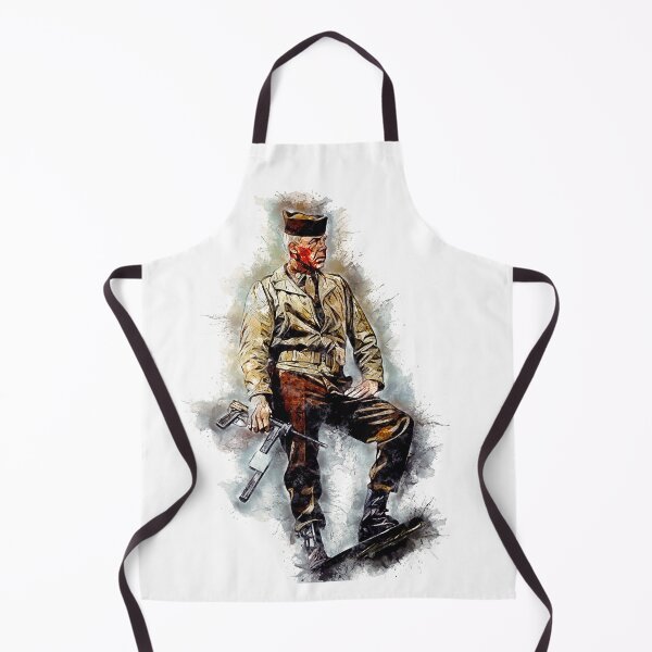Item preview, Lee Marvin Unique World War 2 Movie Watercolor Portrait designed and sold by Naumovski.