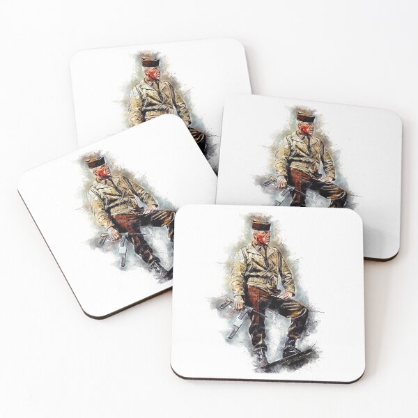 Item preview, Lee Marvin Unique World War 2 Movie Watercolor Portrait designed and sold by Naumovski.