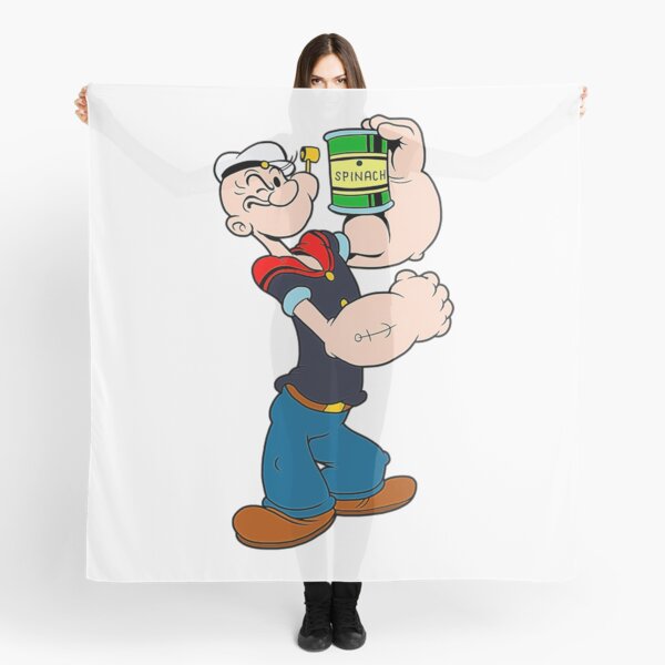 Popeye Saavedra Scarves for Sale | Redbubble