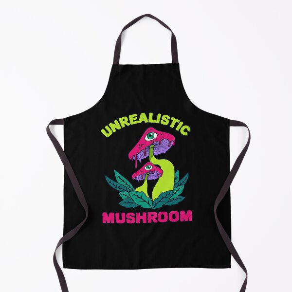 Item preview, Unrealistic Mushroom Psychedelic Retro Art designed and sold by MaisTram.