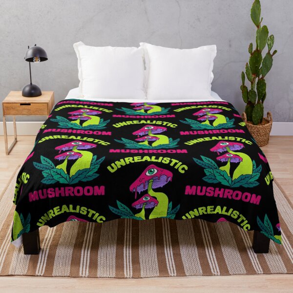 Item preview, Unrealistic Mushroom Psychedelic Retro Art designed and sold by MaisTram.