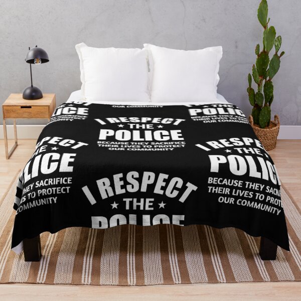 Item preview, Mens I Respect The Police designed and sold by Lequangtrung.