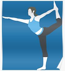 Wii Fit Trainer Vector Poster
