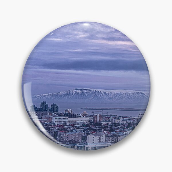 Item preview, Reykjavik Iceland in the winter with snow designed and sold by kathleenjean.